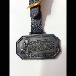 Phantom Railroad Train A Classic Issue Vintage Watch Fob